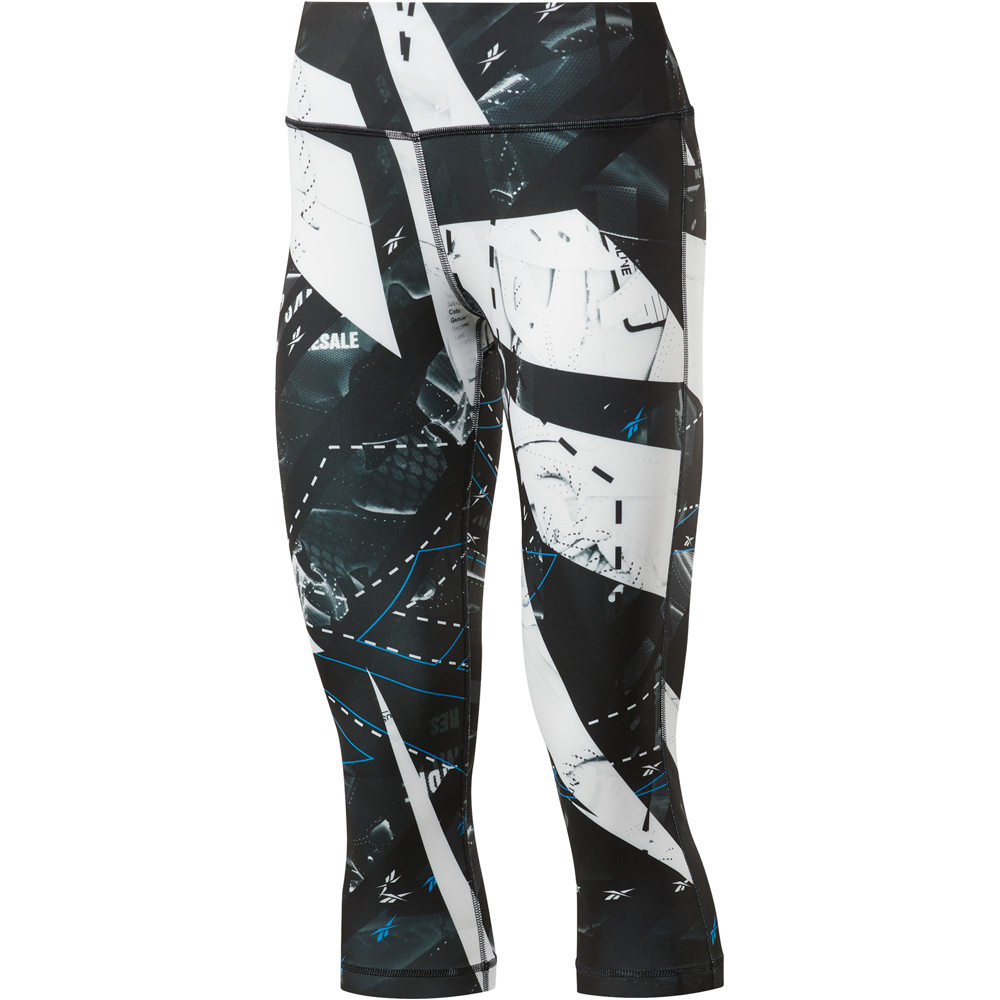 Reebok mallas piratas fitness mujer Reebok WOR AOP Capri 05 Reebok mallas piratas fitness mujer Reebok WOR AOP Capri 05