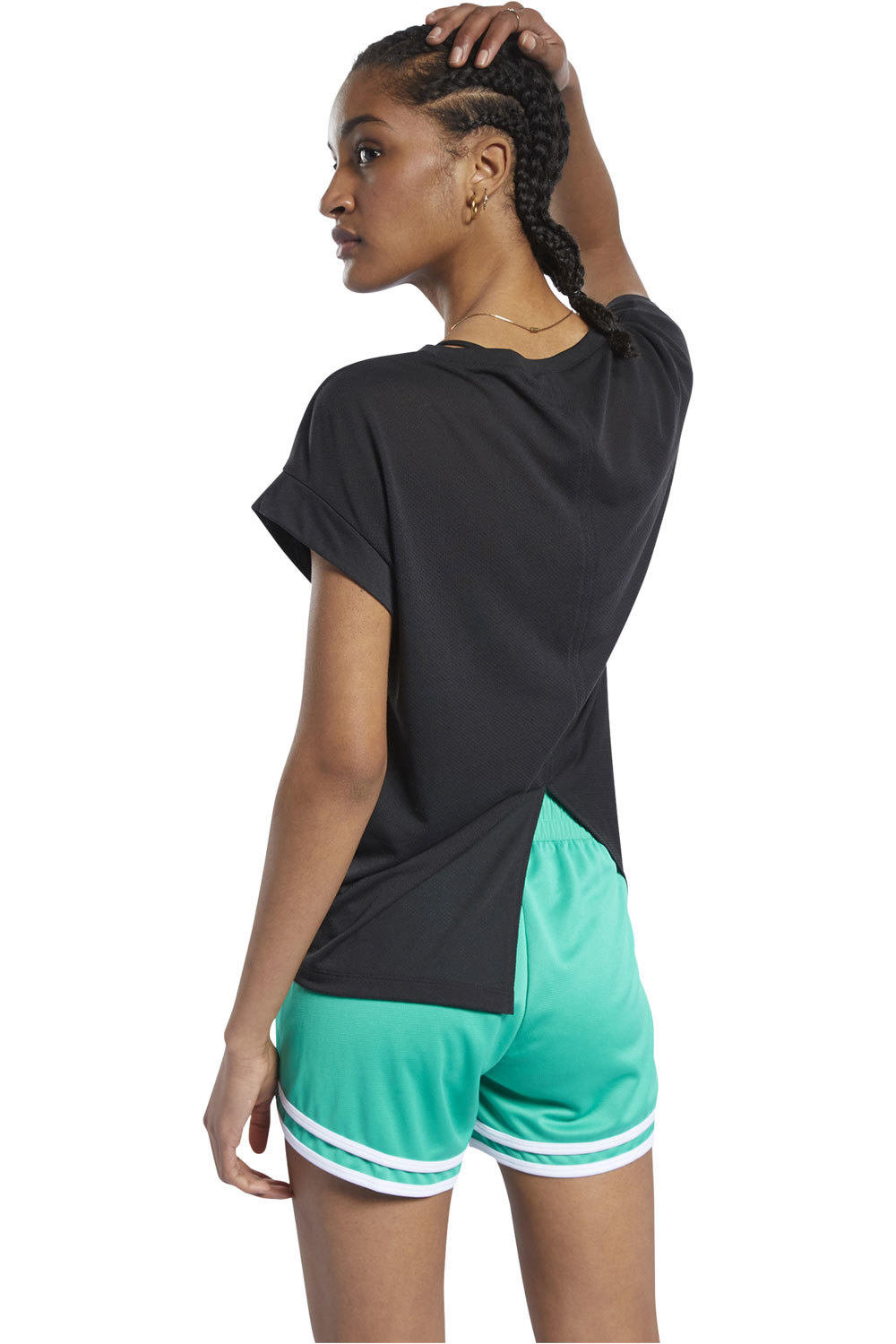 Reebok camiseta tirantes fitness mujer Reebok WOR SUPREMIUM DETAIL TEE vista trasera Reebok camiseta tirantes fitness mujer Reebok WOR SUPREMIUM DETAIL TEE vista trasera