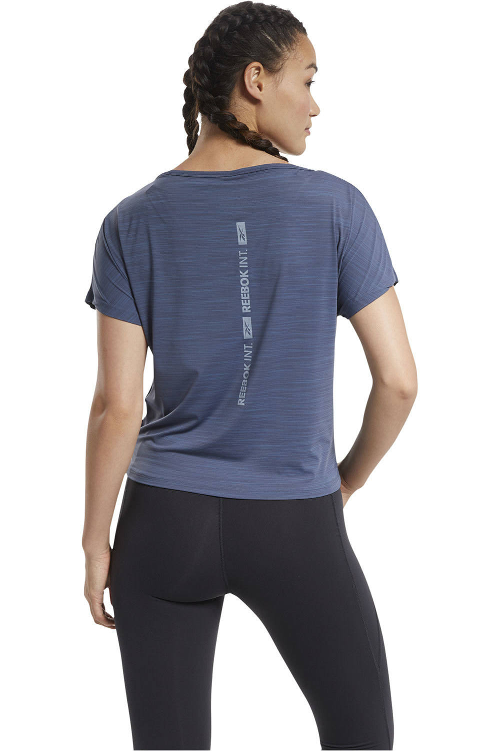 Reebok camisetas fitness mujer Reebok TS AC STYLE TEE vista trasera Reebok camisetas fitness mujer Reebok TS AC STYLE TEE vista trasera