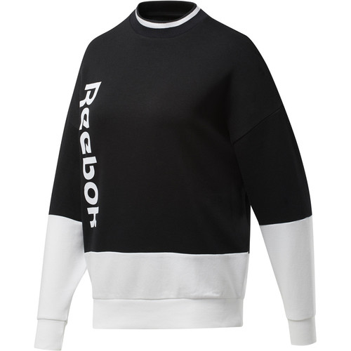 REEBOK TE LINEAR LOGO CREW negro