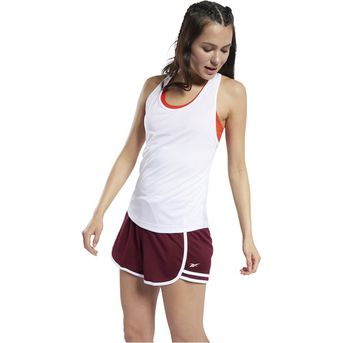 REEBOK US PERFORM MESH TANK BL blanco