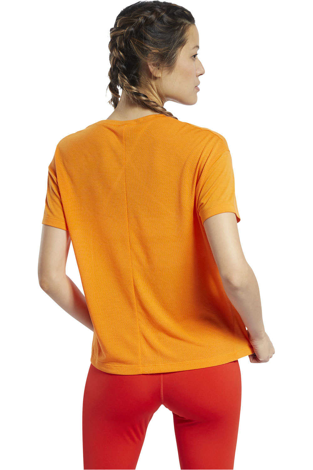 Reebok camisetas fitness mujer Reebok WOR SUP BL Tee vista trasera Reebok camisetas fitness mujer Reebok WOR SUP BL Tee vista trasera