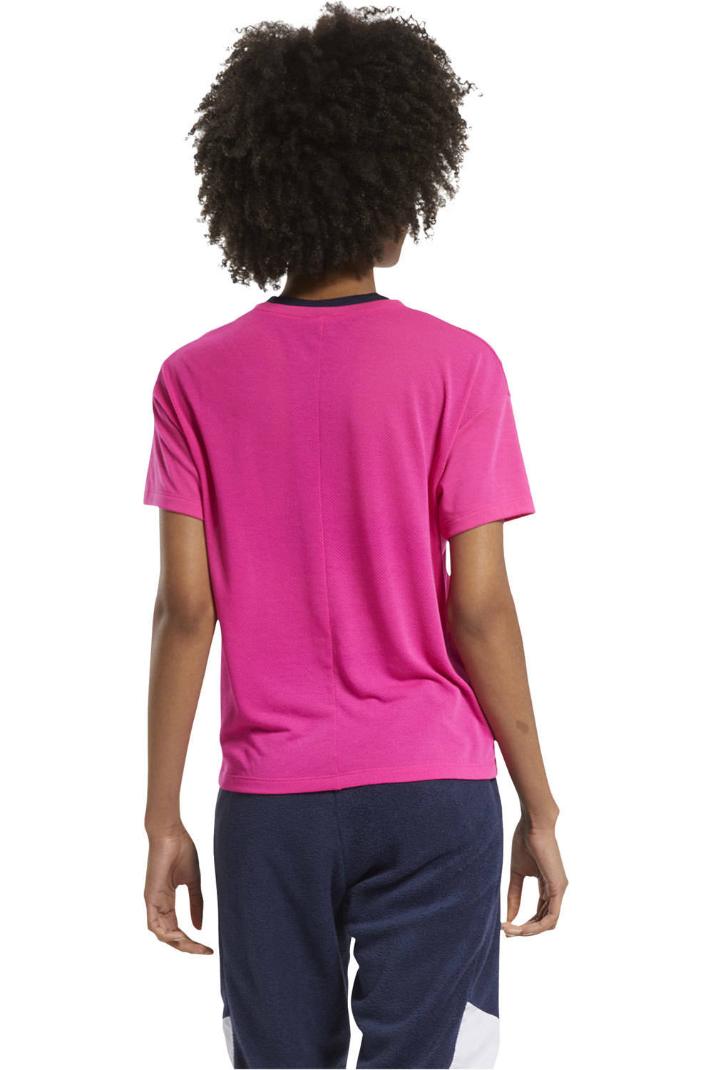 Reebok camisetas fitness mujer Reebok WOR SUP BL Tee vista trasera Reebok camisetas fitness mujer Reebok WOR SUP BL Tee vista trasera