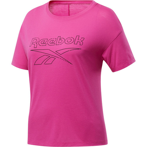 REEBOK WOR SUP BL TEE rosa
