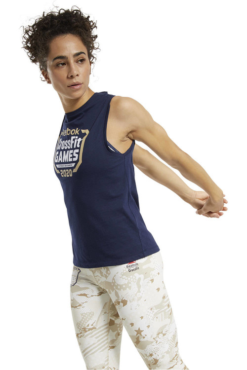 REEBOK RC GAMES CREST TANK azul