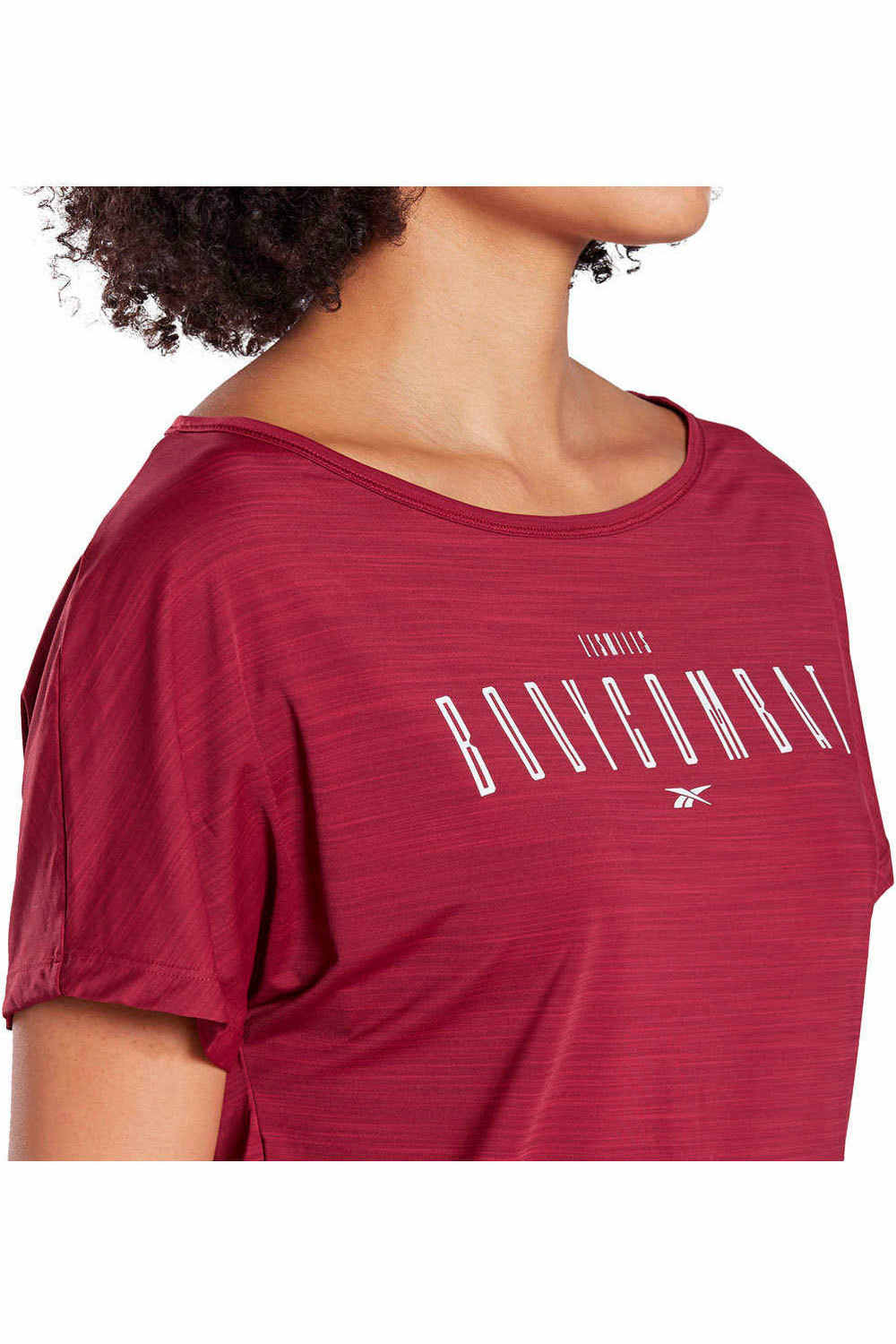 Reebok camisetas fitness mujer Reebok LM AC BodyCombat Tee vista detalle Reebok camisetas fitness mujer Reebok LM AC BodyCombat Tee vista detalle