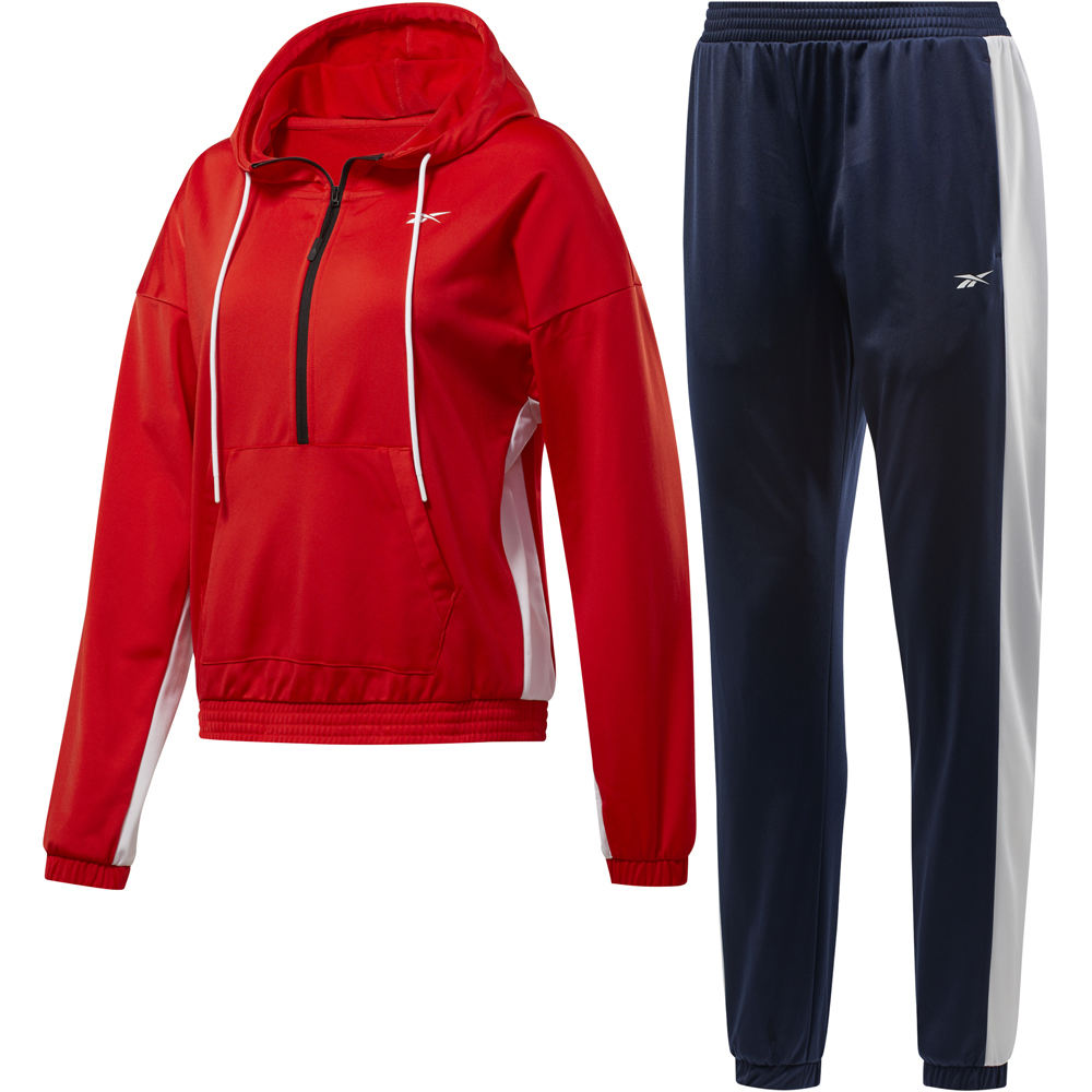 Reebok chándal mujer Reebok Linear Logo Hoodie TS 05 Reebok chándal mujer Reebok Linear Logo Hoodie TS 05