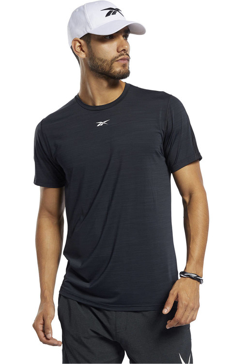 REEBOK TS AC SOLID MOVE TEE negro