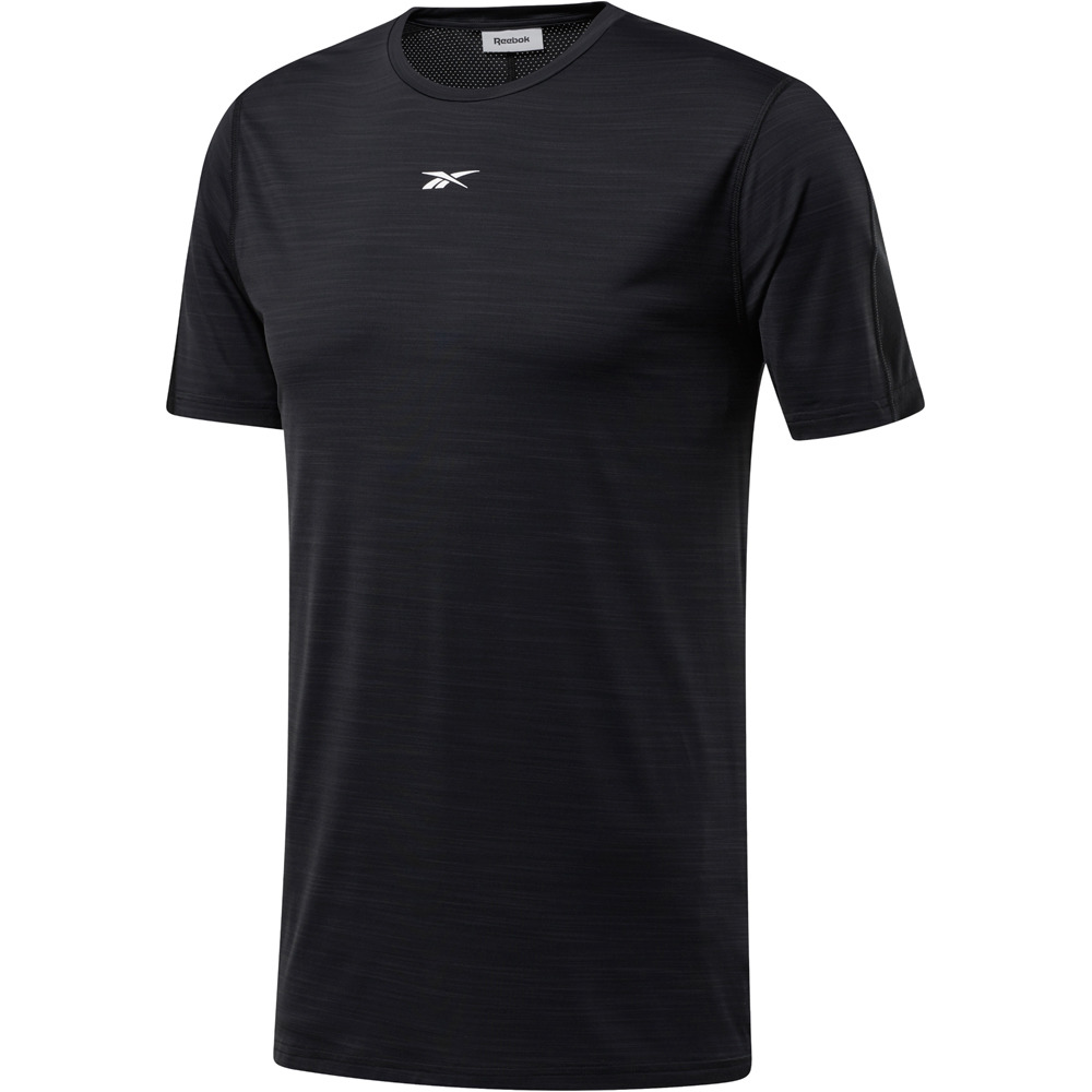Reebok camiseta fitness hombre Reebok TS AC Solid Move Tee vista detalle Reebok camiseta fitness hombre Reebok TS AC Solid Move Tee vista detalle