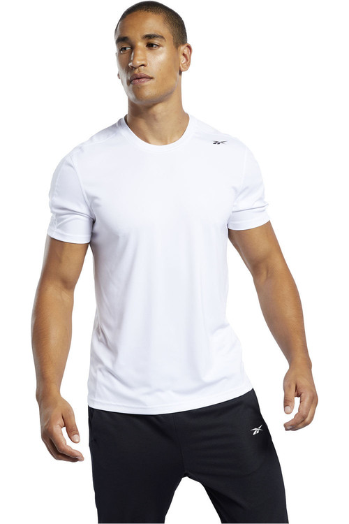 REEBOK WOR COMM SS TECH TEE BL blanco