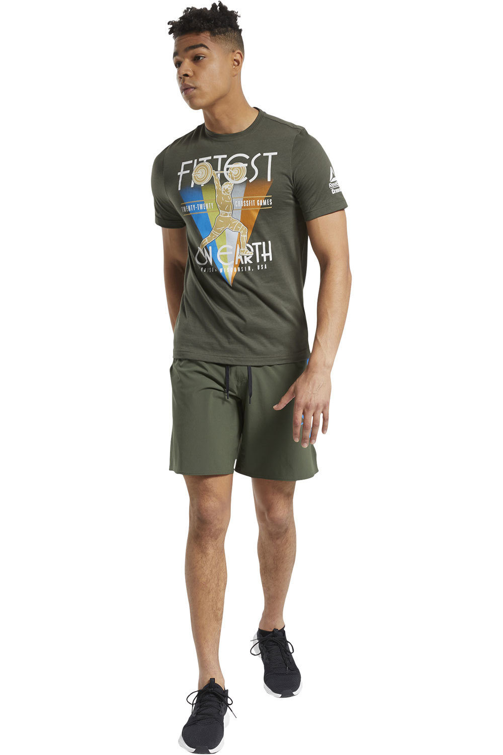 Reebok camiseta fitness hombre Reebok RC Fittest On Earth Tee 05 Reebok camiseta fitness hombre Reebok RC Fittest On Earth Tee 05