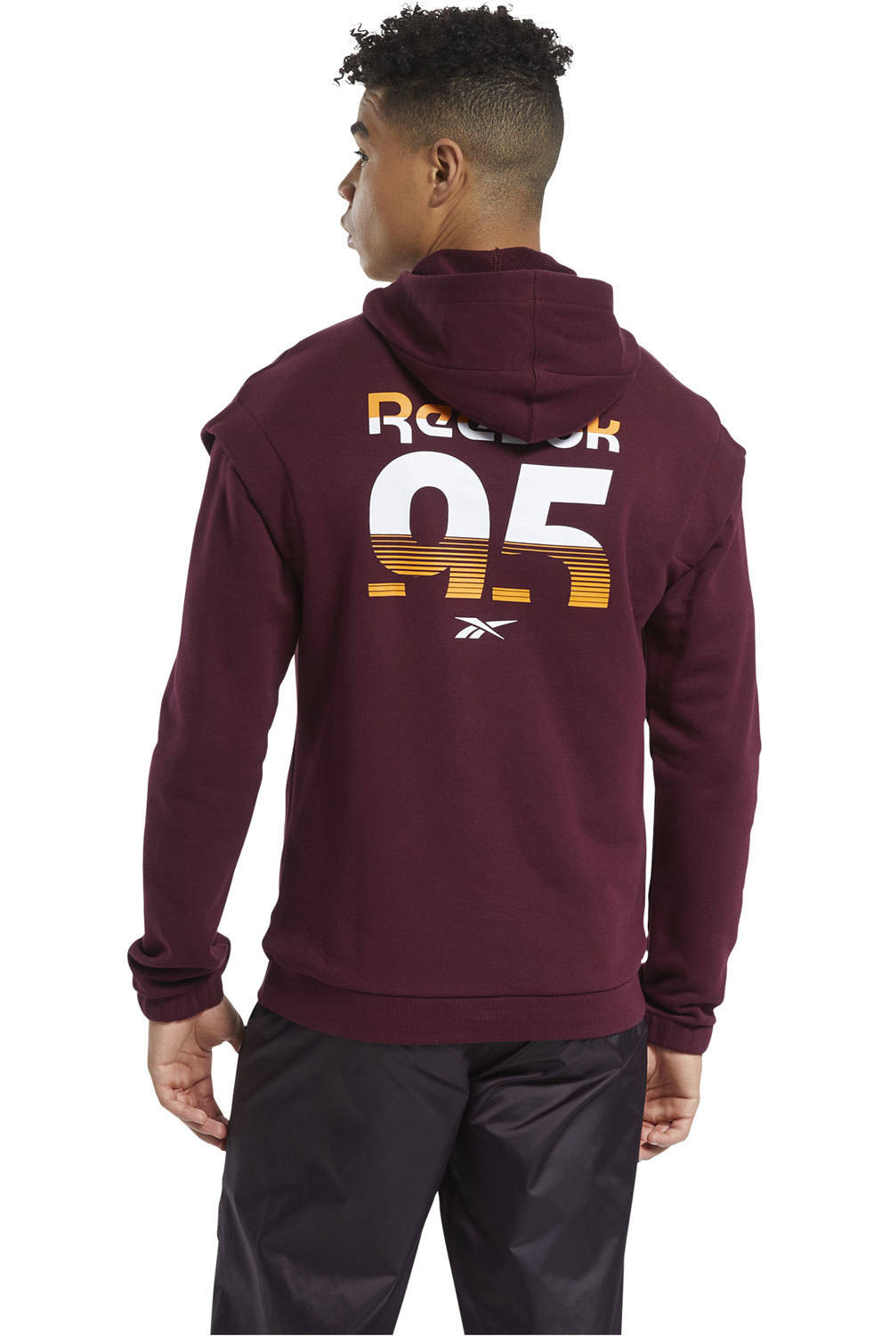 Reebok sudaderas deportivas hombre Reebok MYT OTH Hoodie vista trasera Reebok sudaderas deportivas hombre Reebok MYT OTH Hoodie vista trasera