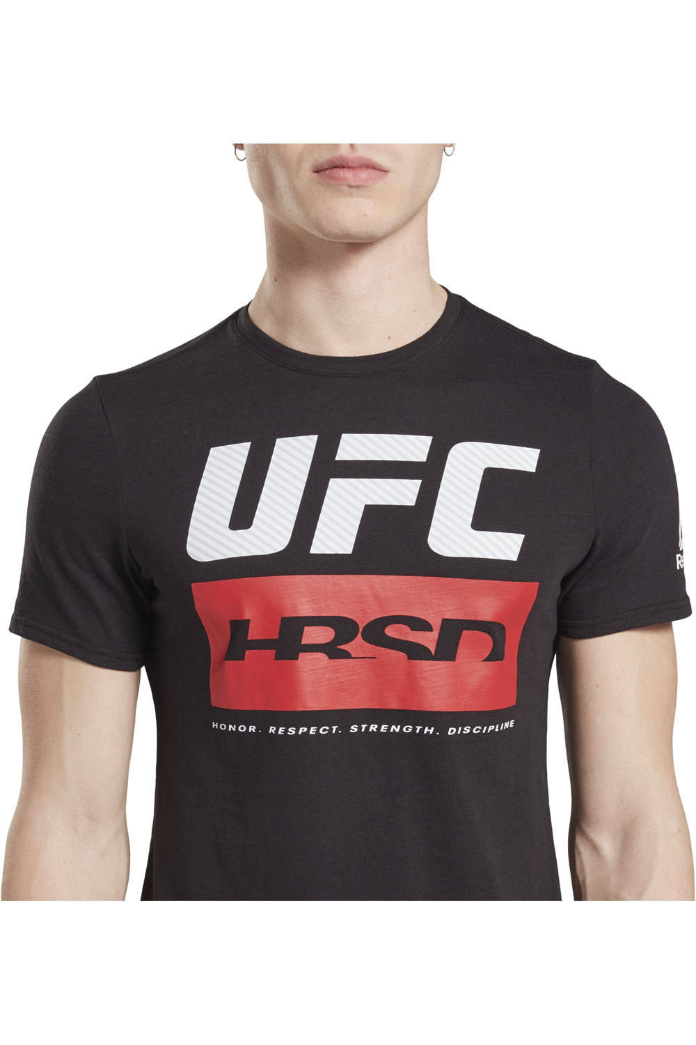 Reebok camiseta fitness hombre Reebok UFC FG FIGHT WEEK TEE vista detalle Reebok camiseta fitness hombre Reebok UFC FG FIGHT WEEK TEE vista detalle