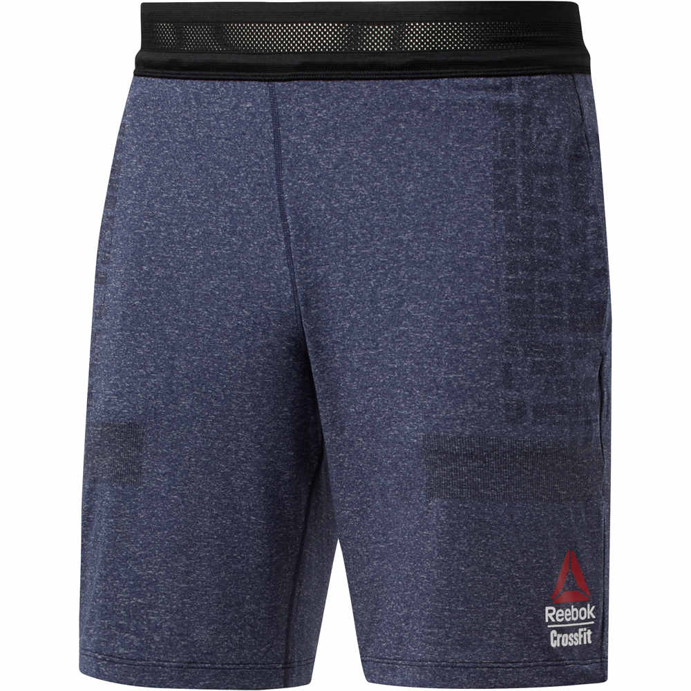 Reebok pantalón corto fitness hombre Reebok RC MyoKnit Short Games vista detalle Reebok pantalón corto fitness hombre Reebok RC MyoKnit Short Games vista detalle