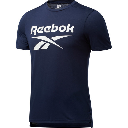 REEBOK WOR SUP SS GRAPHIC TEE MN azul