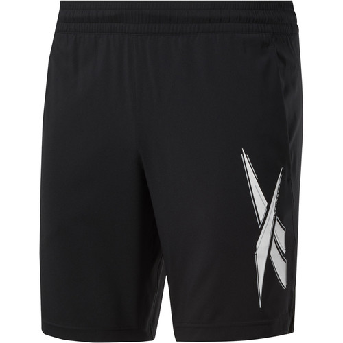 REEBOK WOR WOVEN GRAPHIC SHORT negro