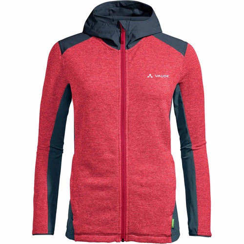 VAUDE WOMENS CROZ FLEECE JACKET II rojo