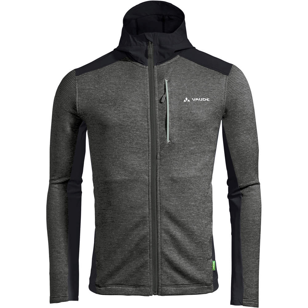 Vaude forro polar hombre Vaude Mens Croz Fleece Jacket II vista frontal Vaude forro polar hombre Vaude Mens Croz Fleece Jacket II vista frontal