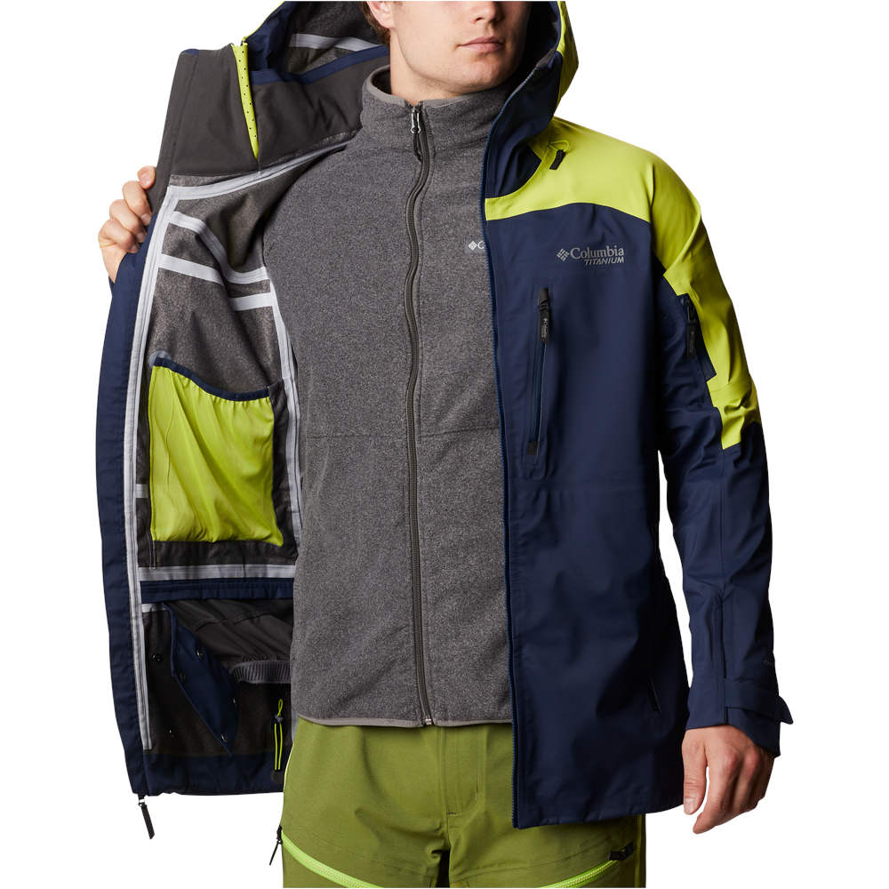 Columbia chaqueta esquí hombre Columbia Peak Pursuit Shell 04 Columbia chaqueta esquí hombre Columbia Peak Pursuit Shell 04
