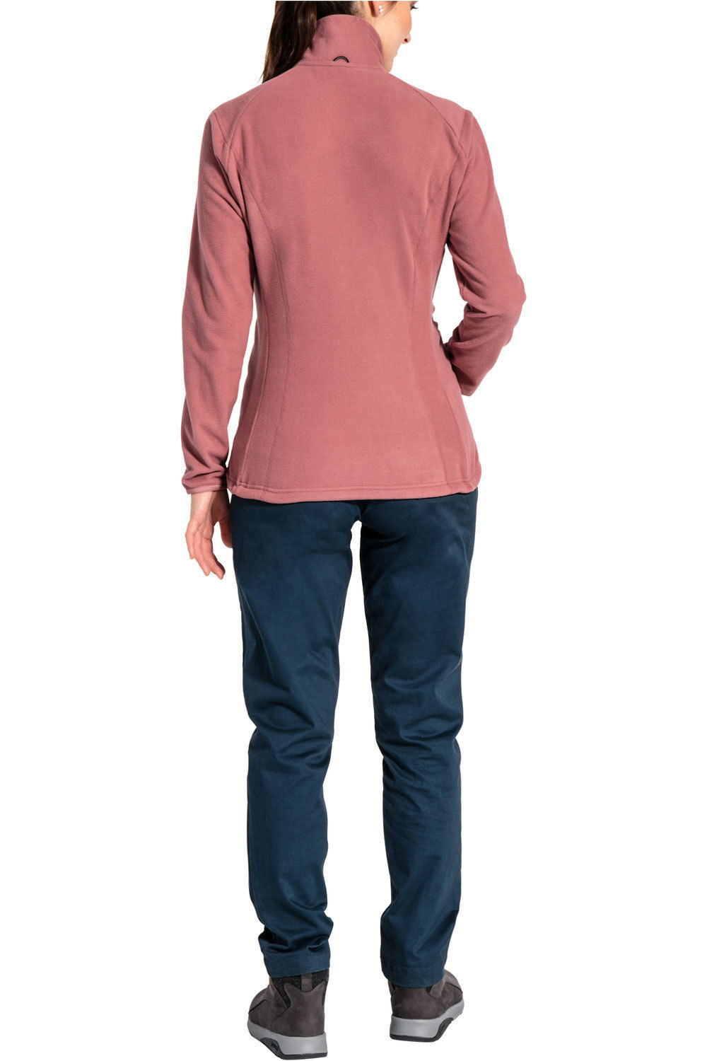 Vaude forro polar mujer Vaude Womens Rosemoor Fleece Jacket vista trasera Vaude forro polar mujer Vaude Womens Rosemoor Fleece Jacket vista trasera