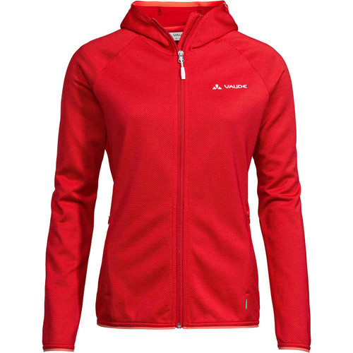 VAUDE WOMENS ELOPE FLEECE JACKET rojo