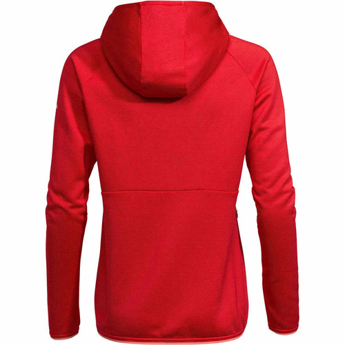 VAUDE WOMENS ELOPE FLEECE JACKET rojo