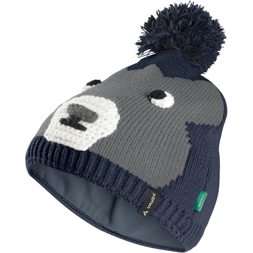 VAUDE KIDS SMALL BEANIE negro