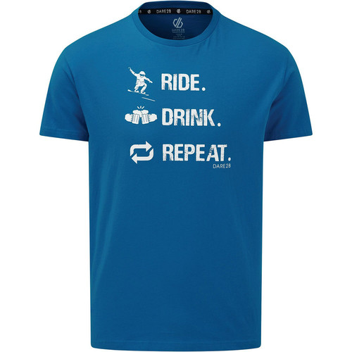 DARE2B DEVOUT II TEE AZ azul