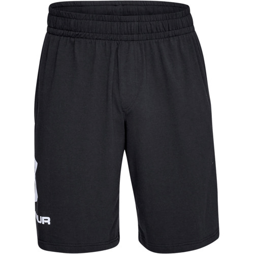 UNDER ARMOUR UA SPORTSTYLE COTTON SHORTS negro