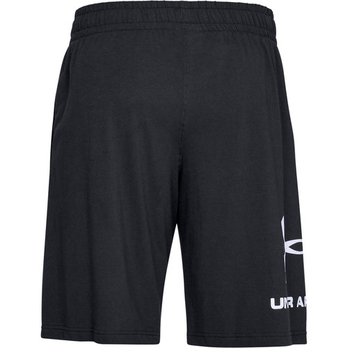 UNDER ARMOUR UA SPORTSTYLE COTTON SHORTS negro