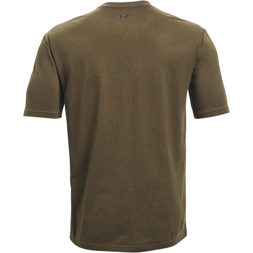 UNDER ARMOUR UA ABC CAMO BOXED LOGO SS verde