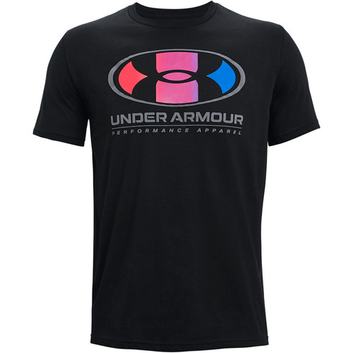 UNDER ARMOUR UA MULTI COLOR LOCKERTAG SS negro