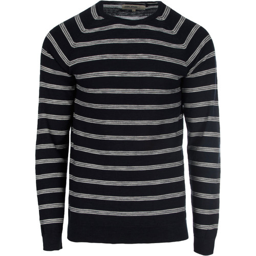BLEND PULLOVER STRIPES azul