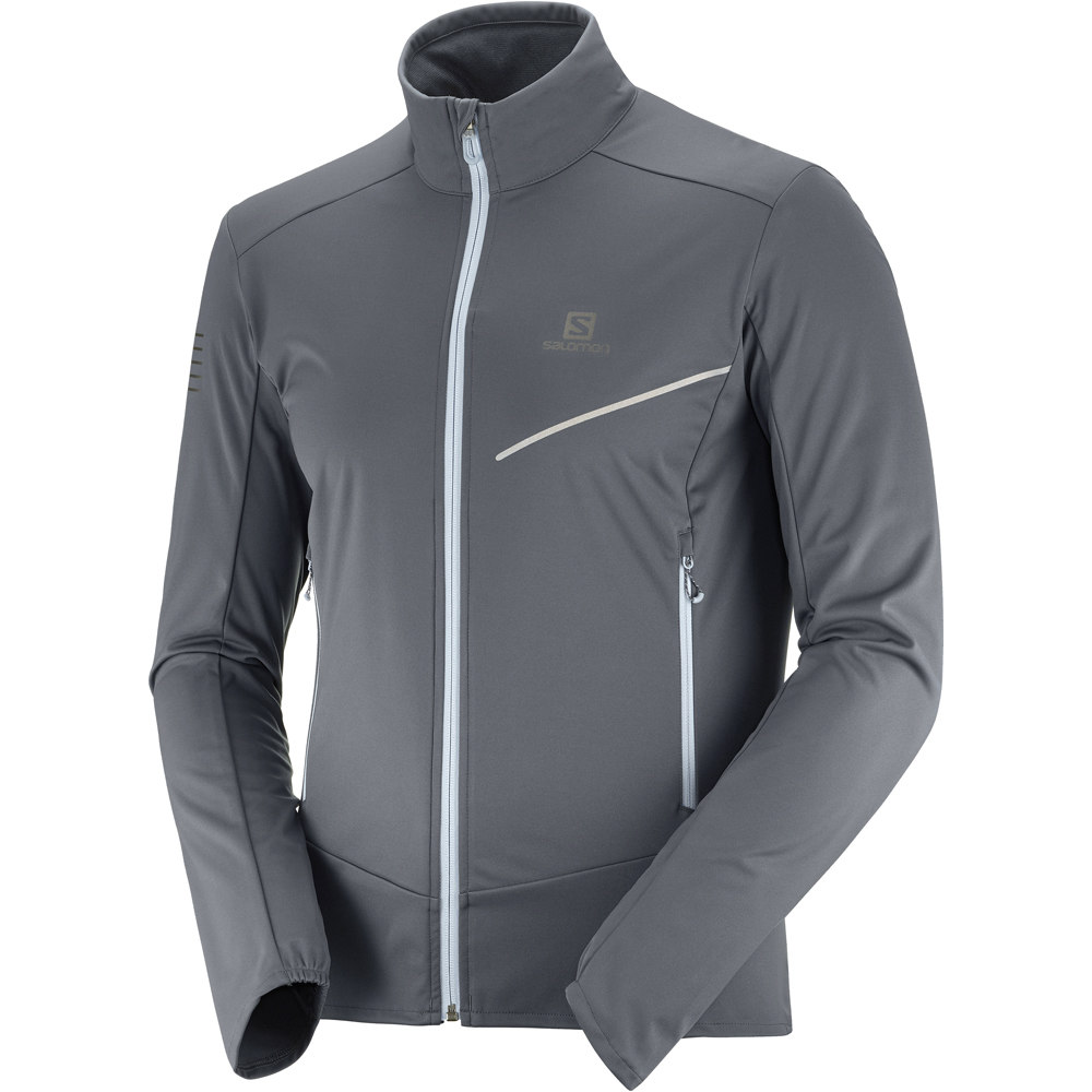 Salomon CHAQUETA TRAIL RUNNING HOMBRE Salomon RS SOFTSHELL JKT M vista detalle Salomon CHAQUETA TRAIL RUNNING HOMBRE Salomon RS SOFTSHELL JKT M vista detalle