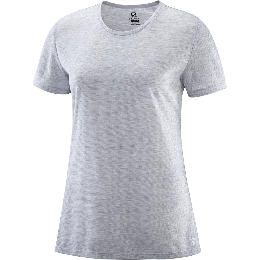 Salomon camiseta entrenamiento manga corta mujer Salomon COMET CLASSIC TEE W HEATHER 03 Salomon camiseta entrenamiento manga corta mujer Salomon COMET CLASSIC TEE W HEATHER 03