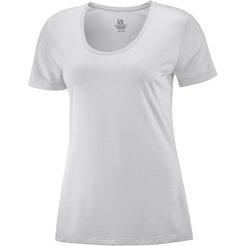 SALOMON AGILE SS TEE W blanco