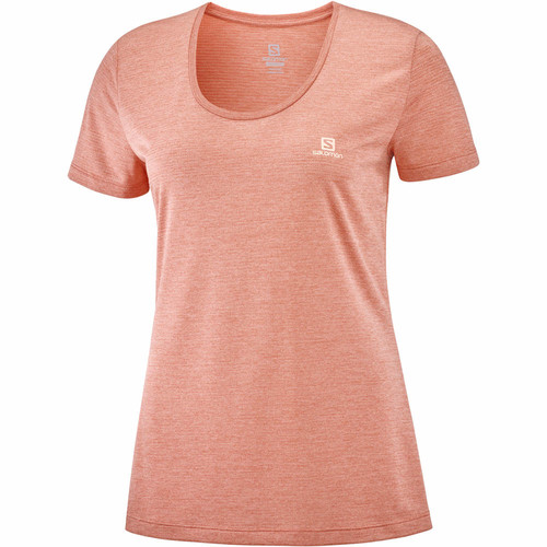 SALOMON AGILE SS TEE W naranja