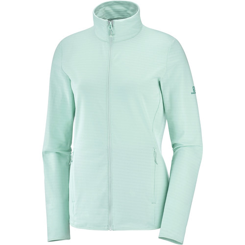 SALOMON OUTRACK FULL ZIP W verde
