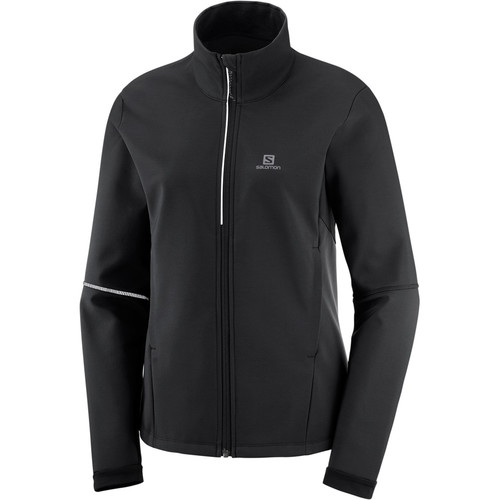 SALOMON AGILE SOFTSHELL JKT W negro