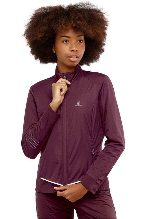 SALOMON LIGHTNING LIGHTSHELL JKT W rojo