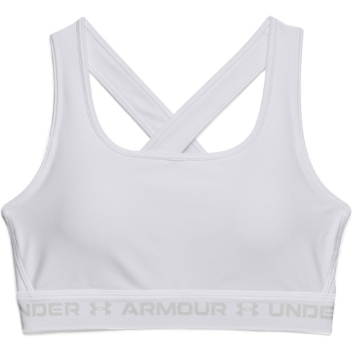 UNDER ARMOUR UA CROSSBACK MID BRA blanco