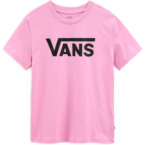 VANS WM FLYING V CREW TEE morado