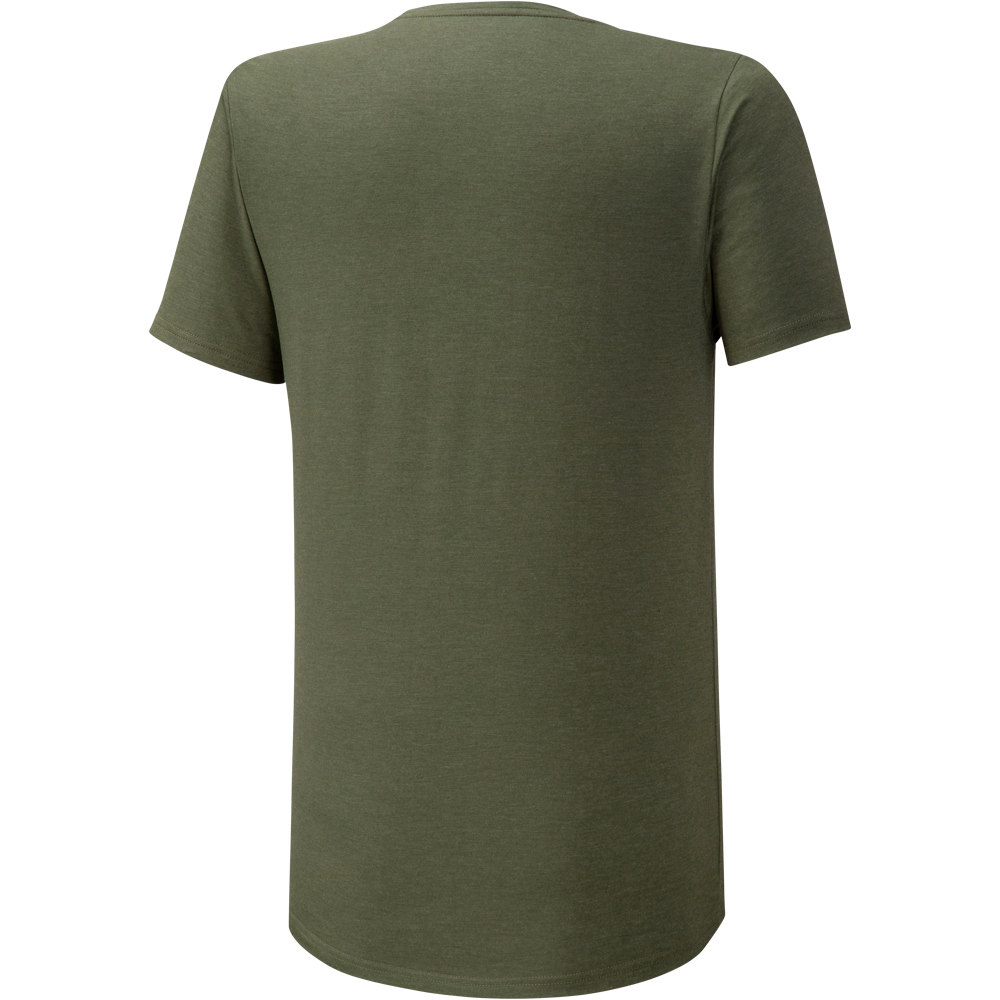 Mizuno camiseta manga corta hombre Mizuno ATHLETIC RB TEE vista trasera Mizuno camiseta manga corta hombre Mizuno ATHLETIC RB TEE vista trasera