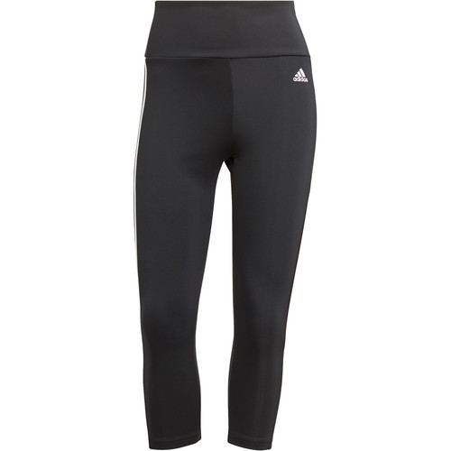 ADIDAS 3/4 DESIGNED TO MOVE HIGH-RISE 3 BANDAS negro