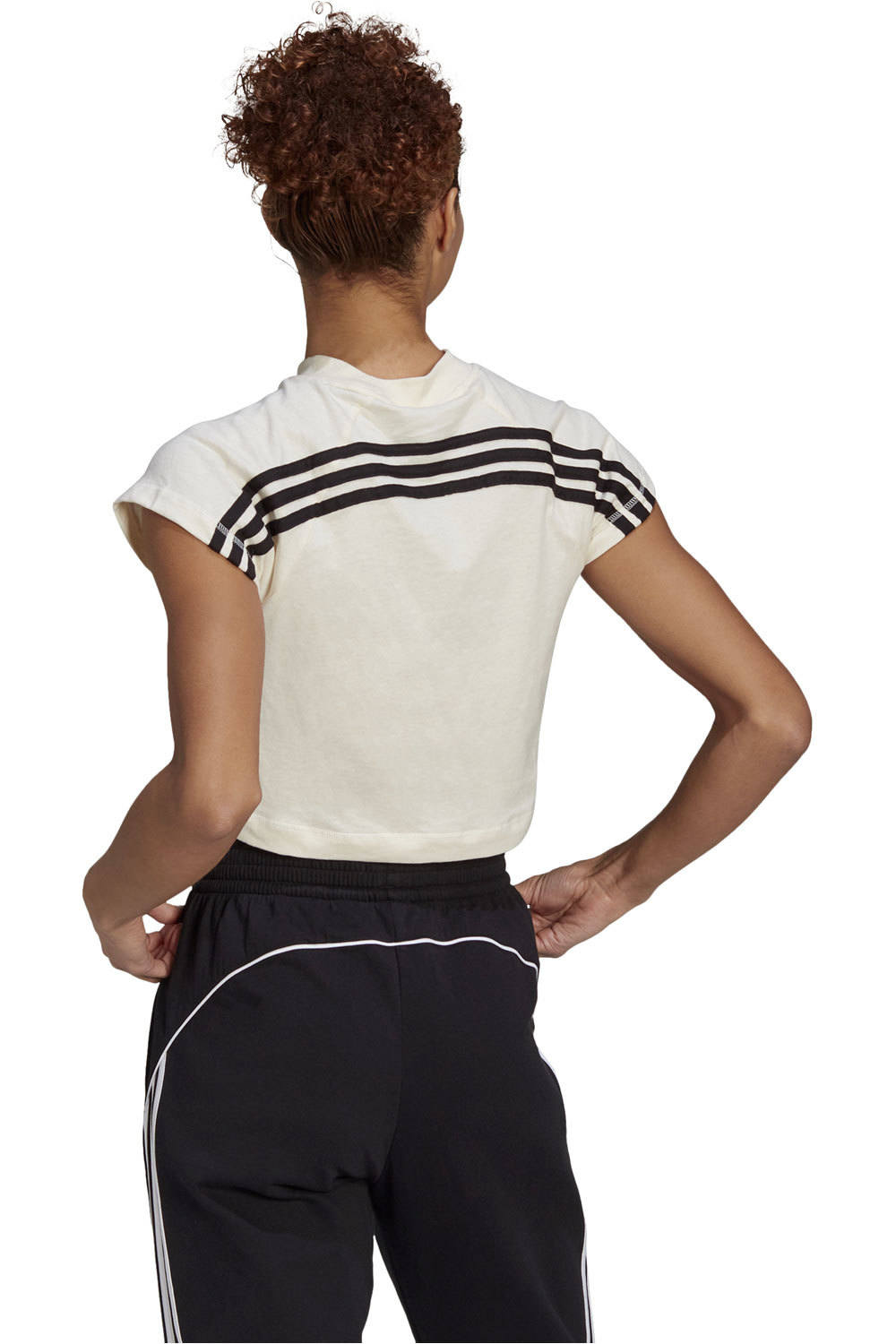 adidas camiseta manga corta mujer Adidas W RECCO CROPTEE vista trasera adidas camiseta manga corta mujer Adidas W RECCO CROPTEE vista trasera