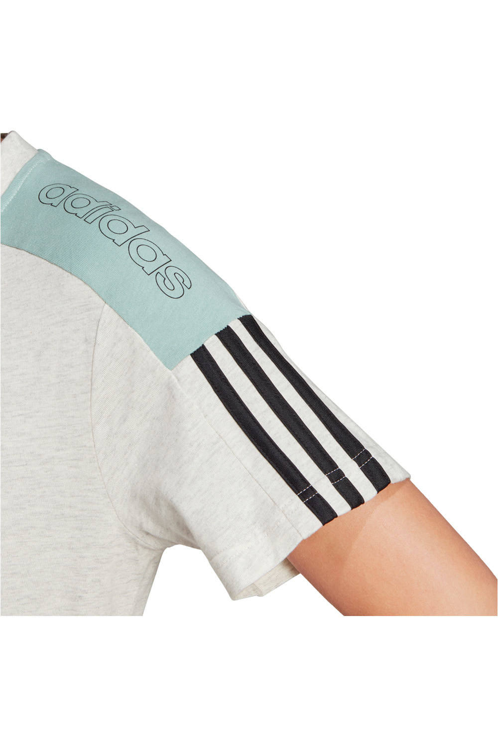 adidas camiseta manga corta mujer Adidas W CB LIN T vista detalle adidas camiseta manga corta mujer Adidas W CB LIN T vista detalle