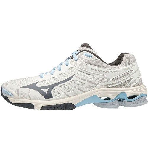 MIZUNO WAVE VOLTAGE (W) BLGR blanco