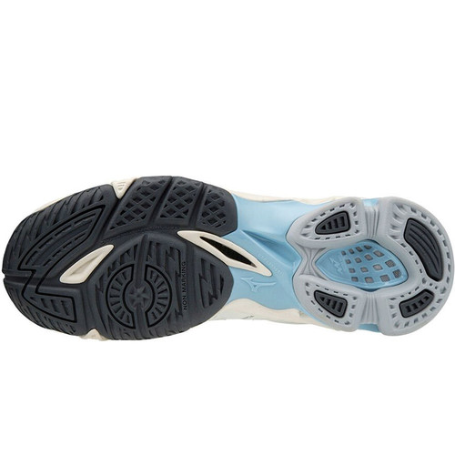 MIZUNO WAVE VOLTAGE (W) BLGR blanco