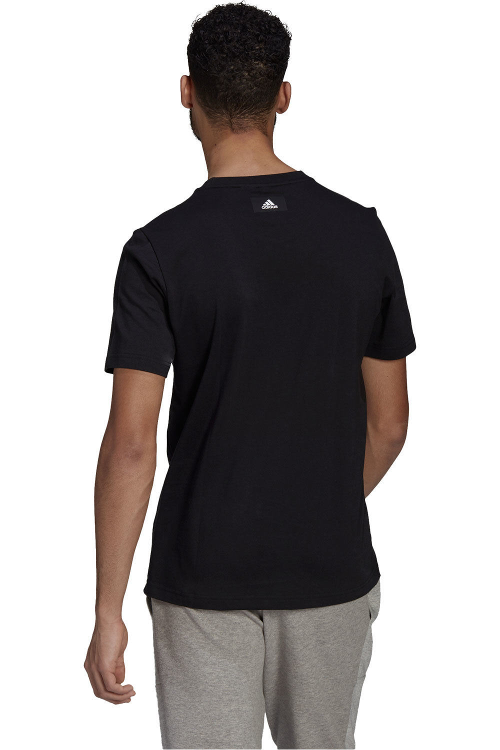 adidas camiseta manga corta hombre Adidas M FI GFX TEE vista trasera adidas camiseta manga corta hombre Adidas M FI GFX TEE vista trasera