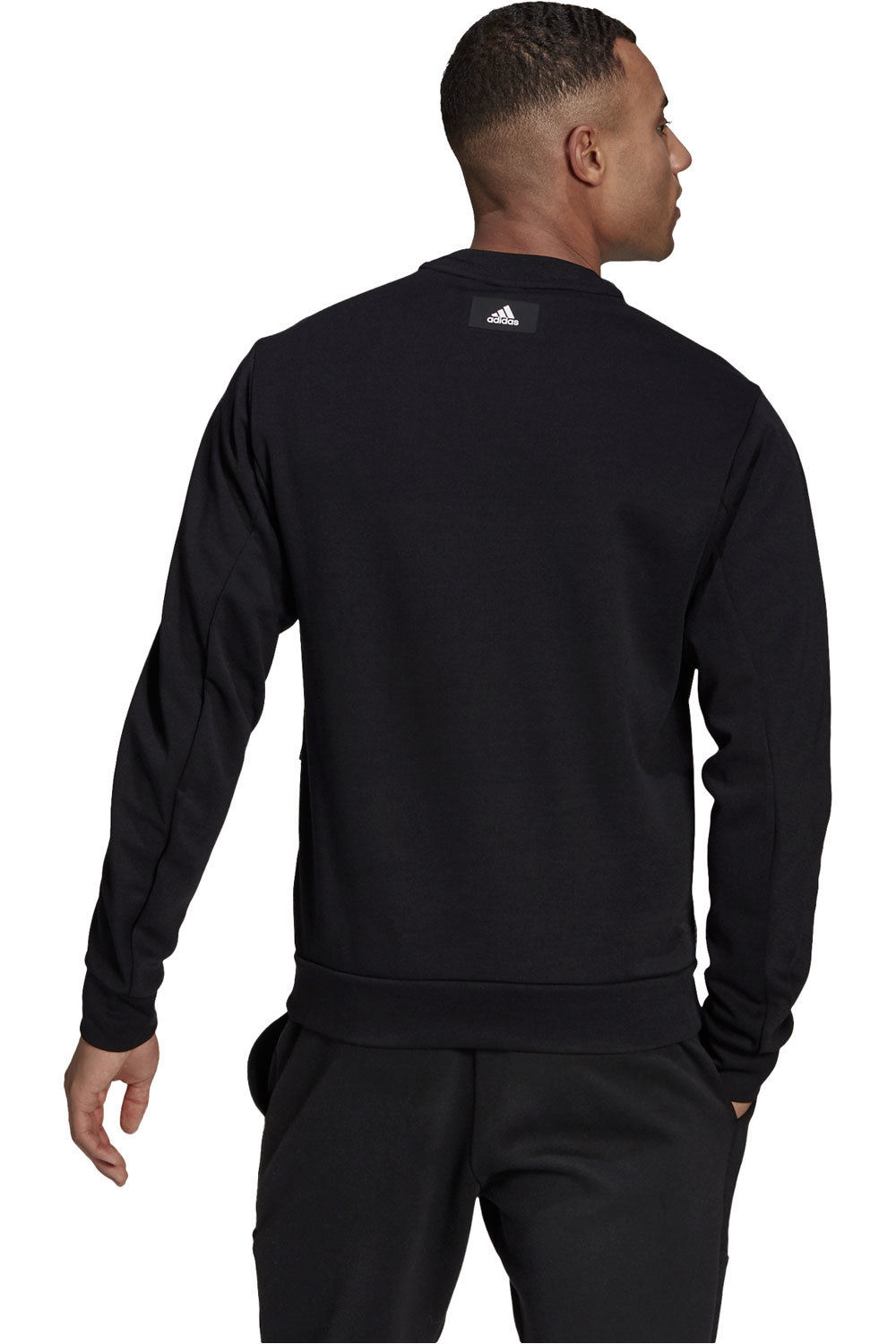 adidas sudadera hombre Adidas M FI TT Q1 vista trasera adidas sudadera hombre Adidas M FI TT Q1 vista trasera